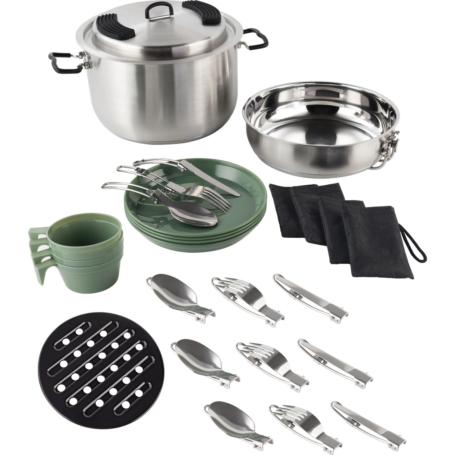 Menażerka kempingowa dla 4 osób