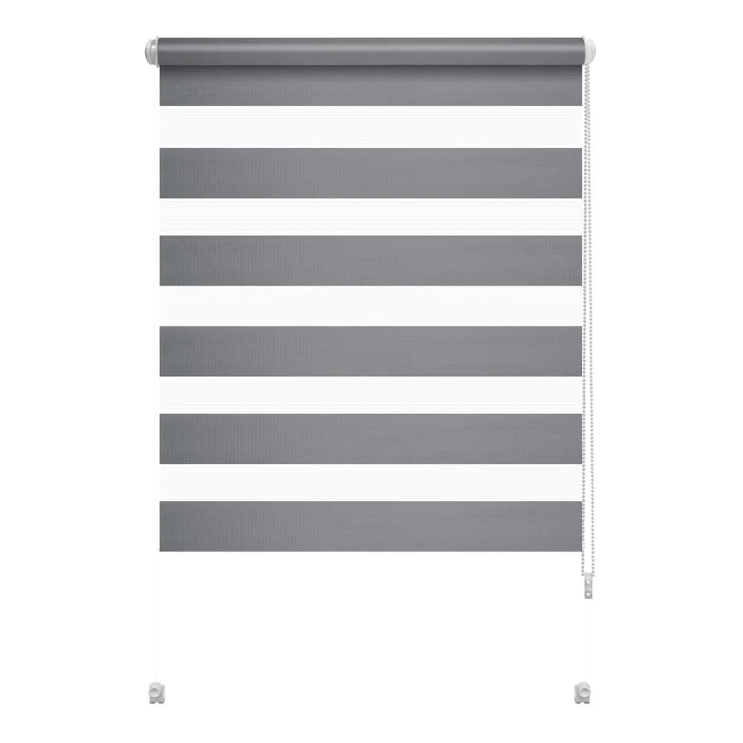 Mini roleta SMART Dzień/noc szara 57,5 cm x 140 cm