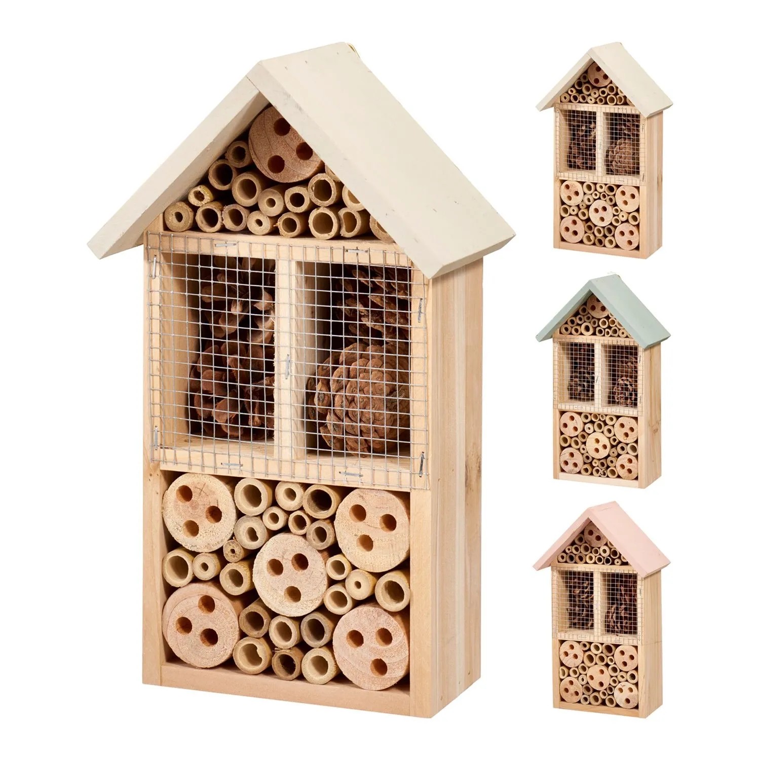 Domek dla owadów mix - 17x10x29 cm