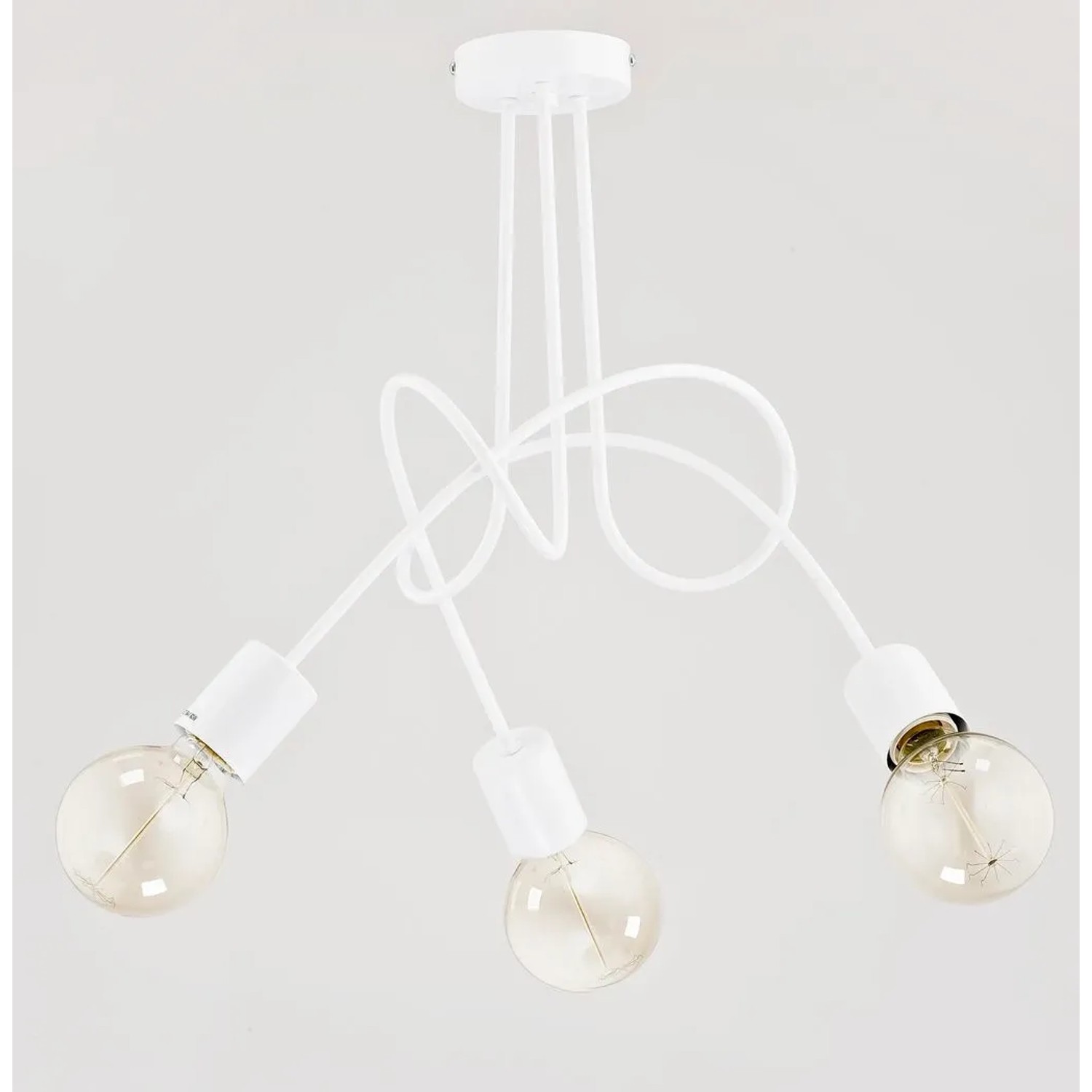 Alfa Lampa wisząca TANGO biała 3xE27