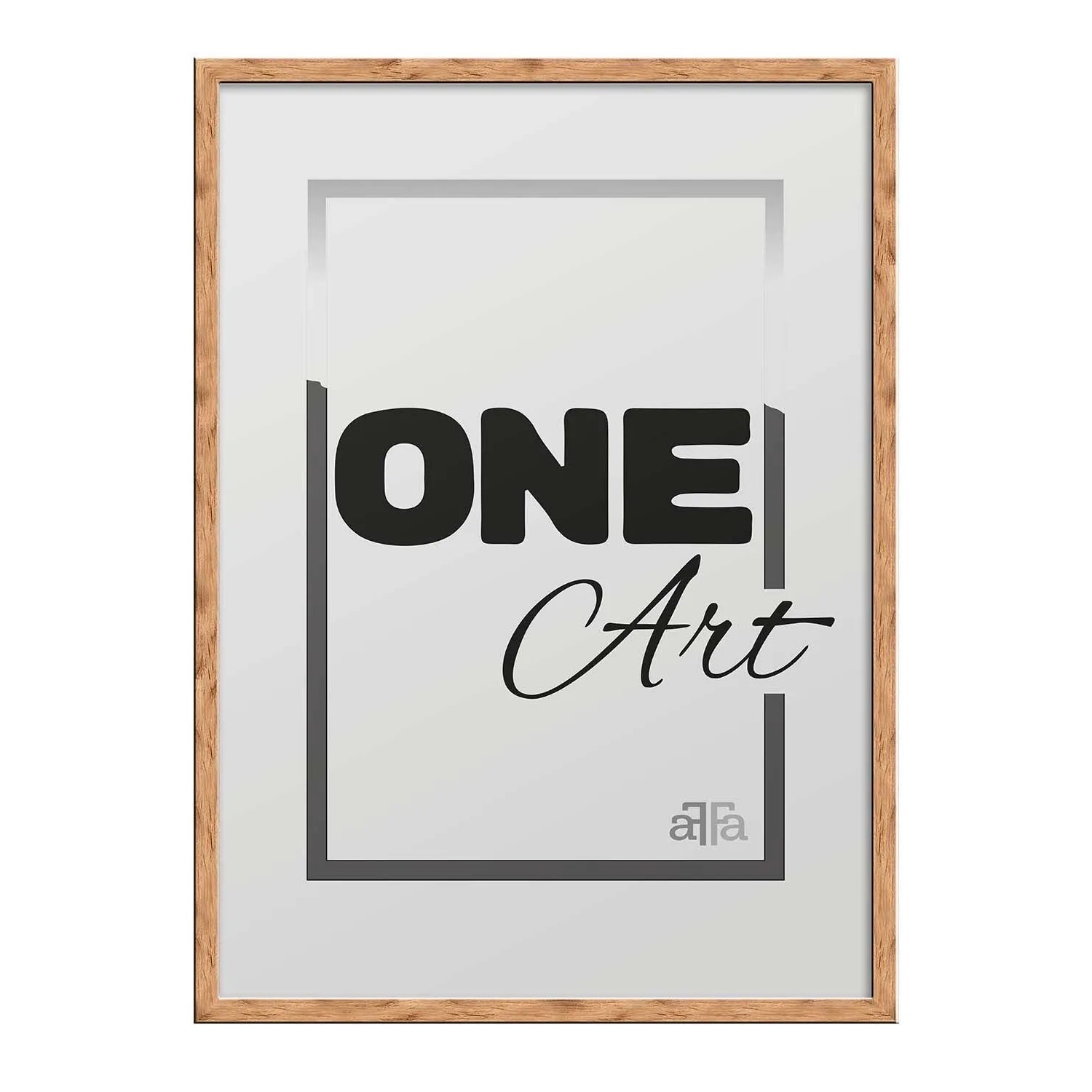 Frames Factory Fotorama HEKLA 70 x 100 cm kolor dębowy