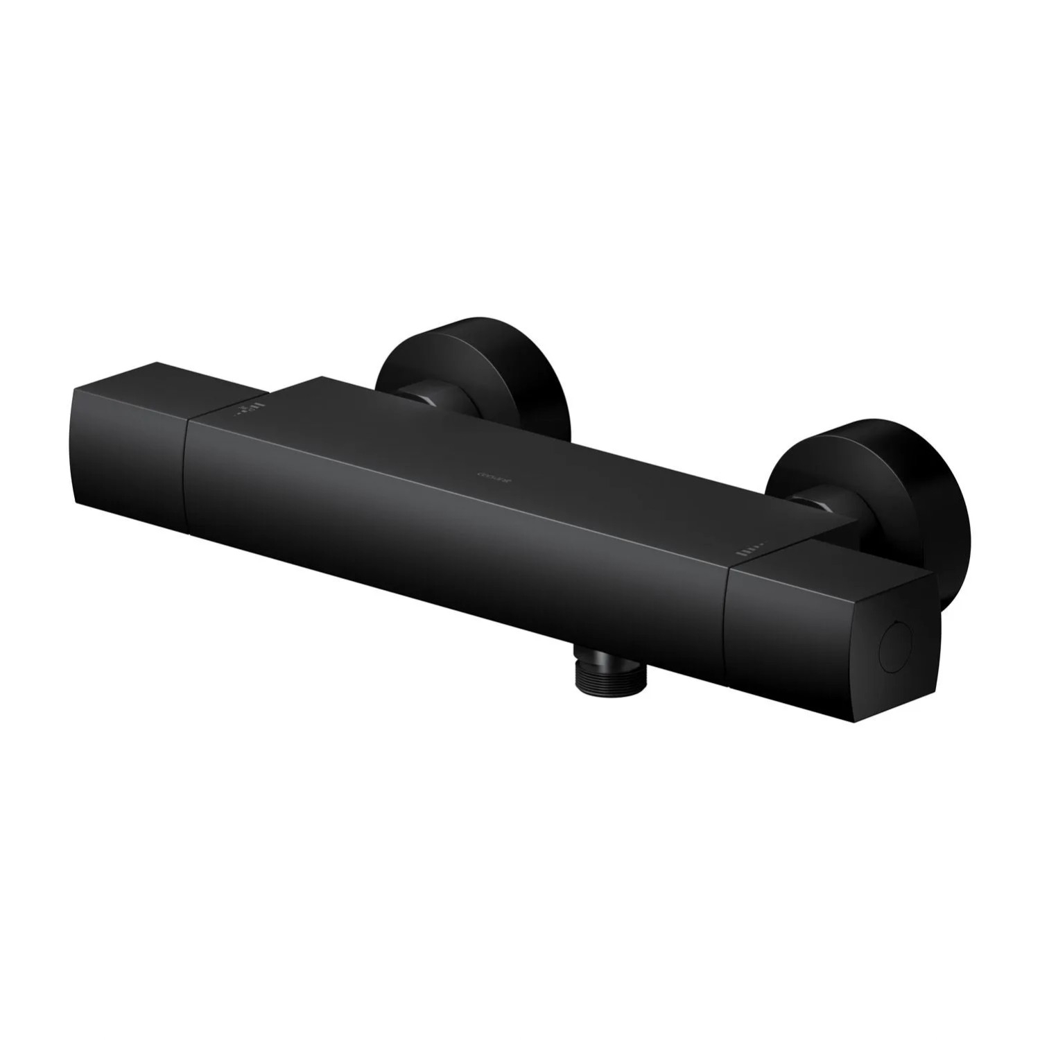 Cersanit Bateria wannowa termostatyczna Reel czarna