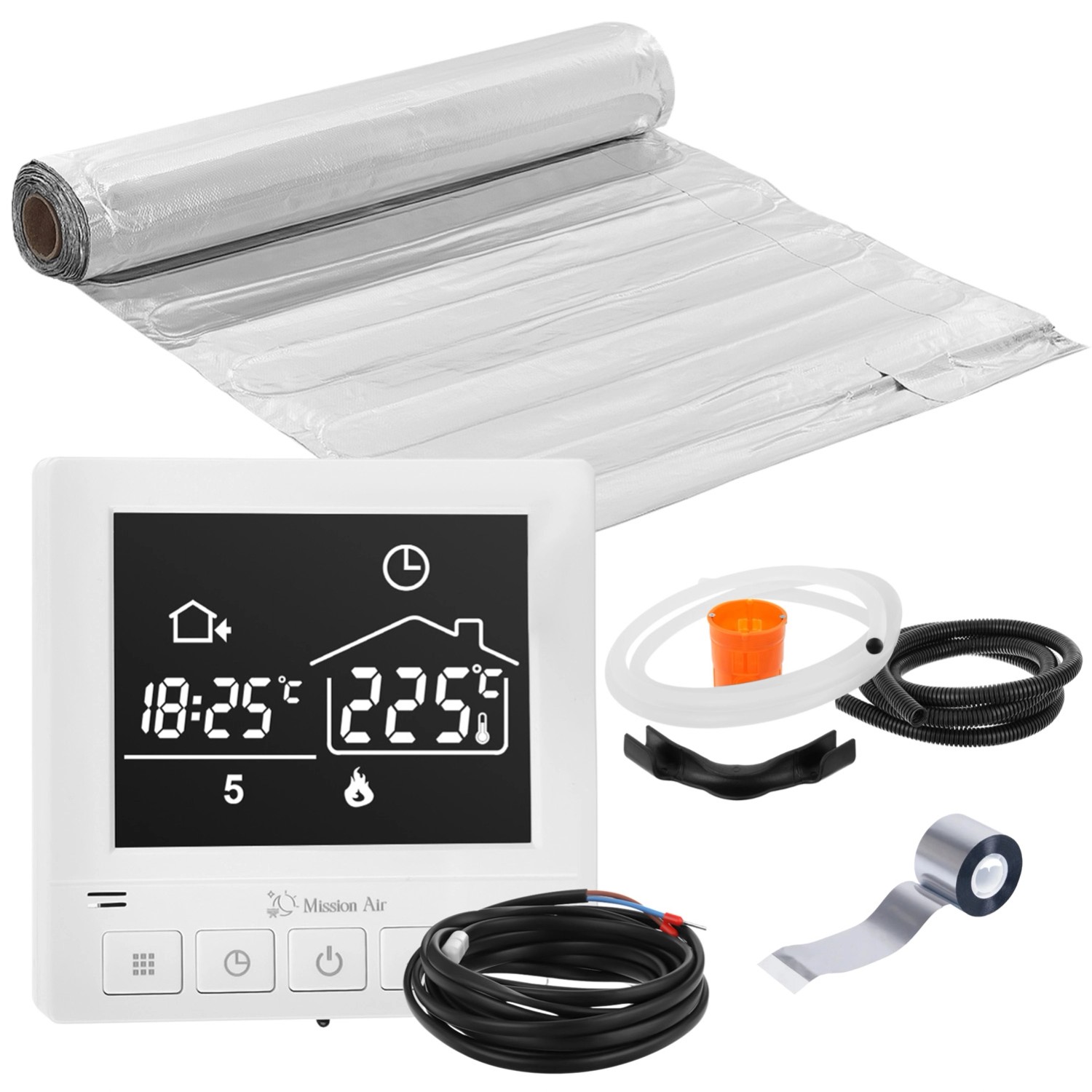 Mission Air Zestaw pod panele Mal 160 +Taurus White 2,5m2