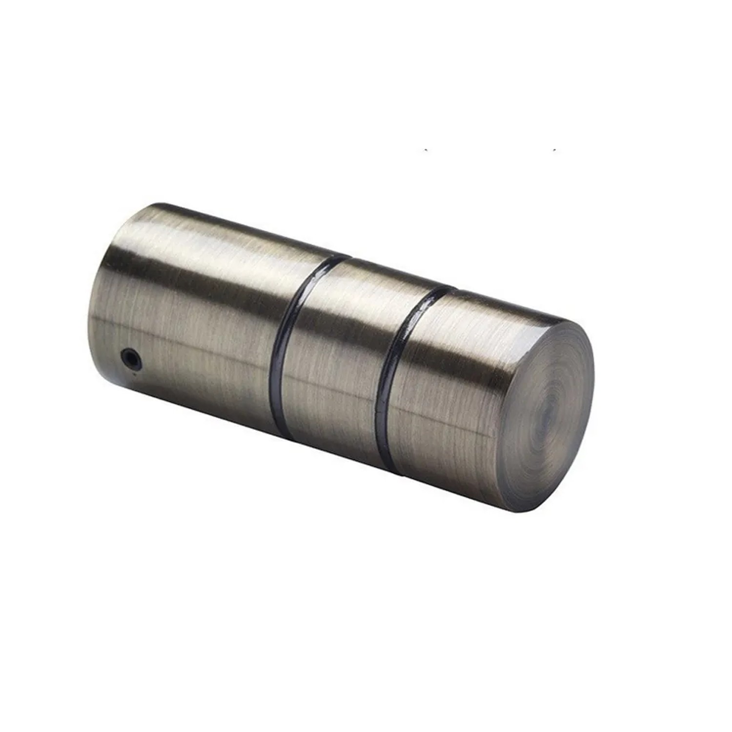 CITY zakończenie Walec 25 mm satyna 2 szt.