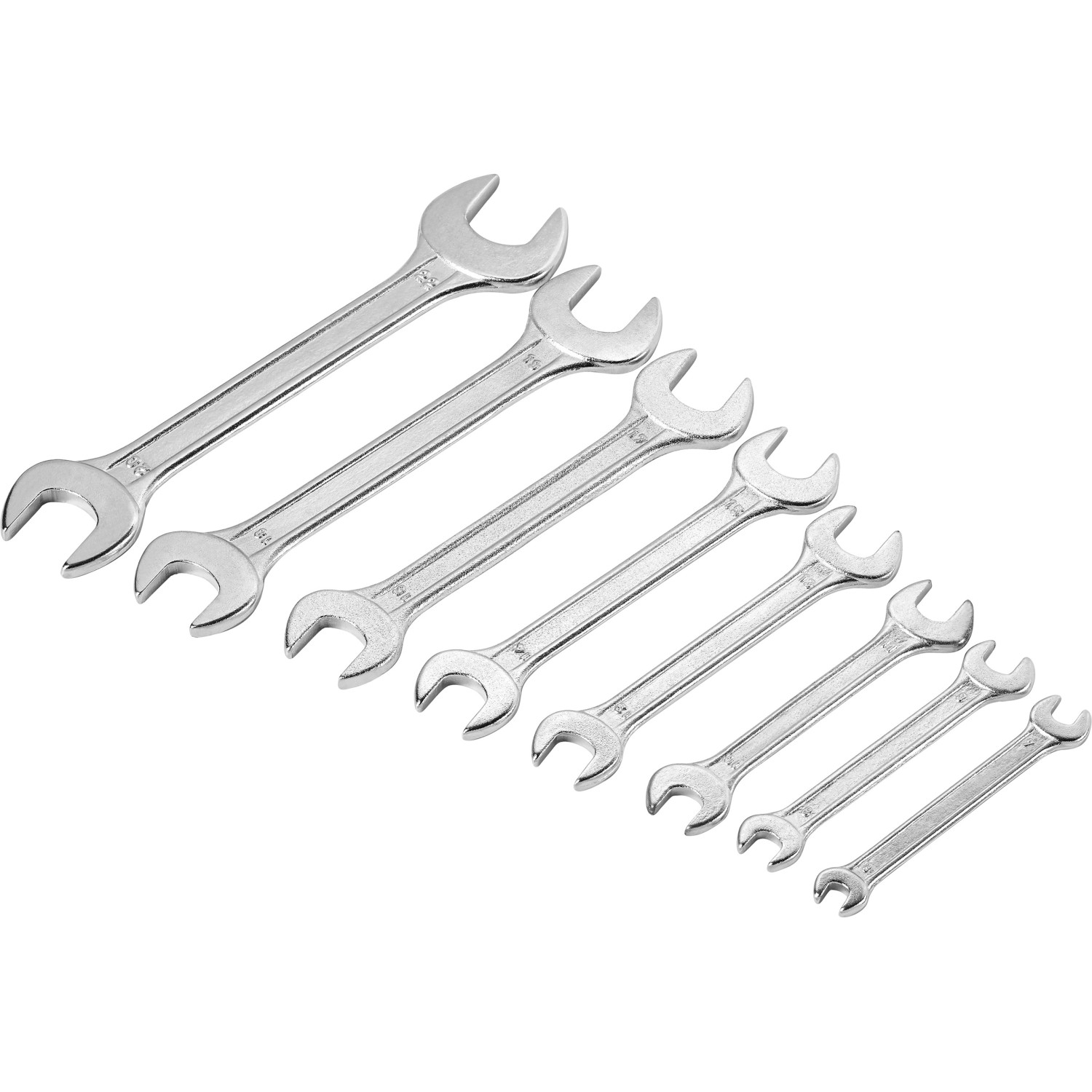 Zestaw kluczy płaskich - 8 szt