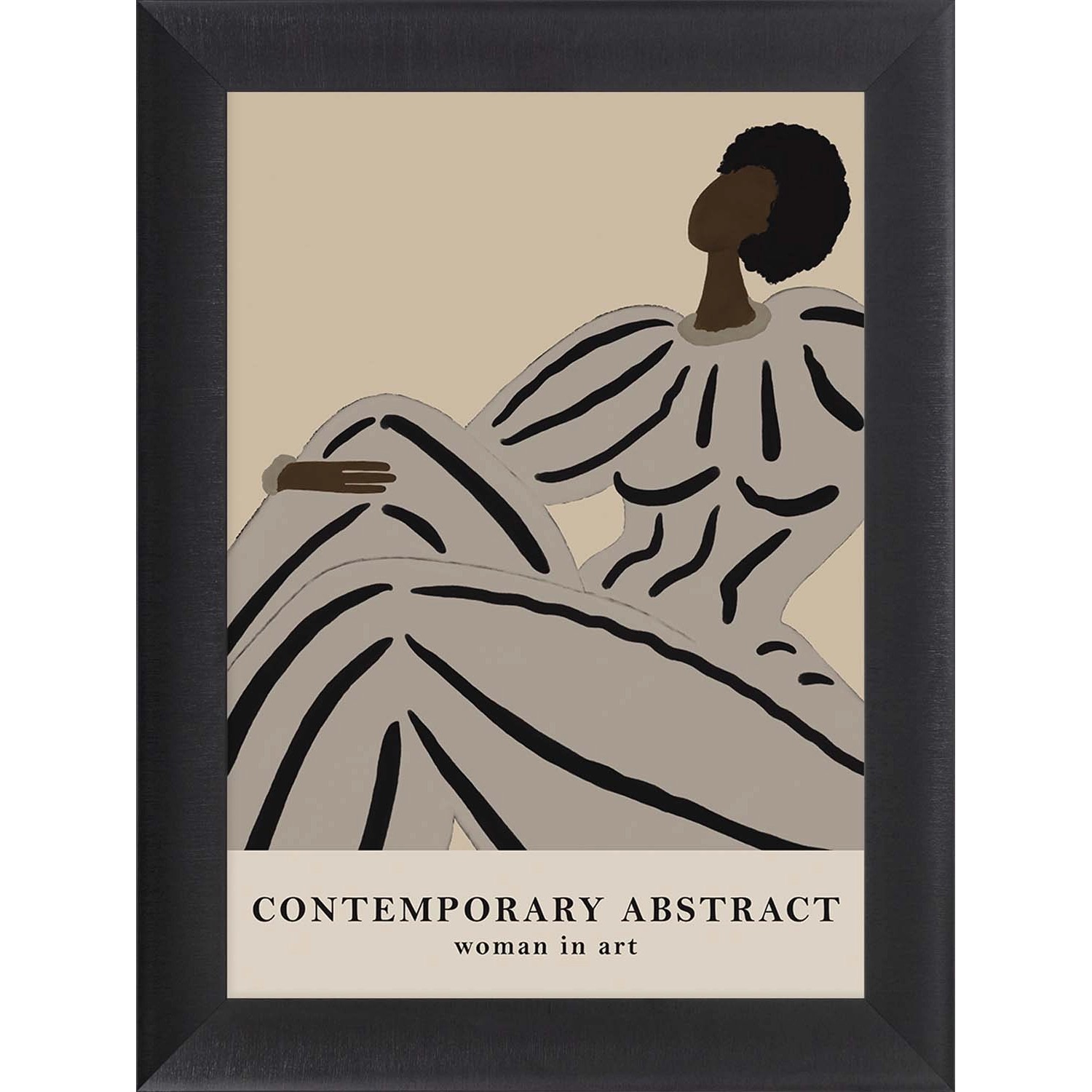 ARS LONGA Obraz ABSTRACT WOMAN 64 x 84 cm