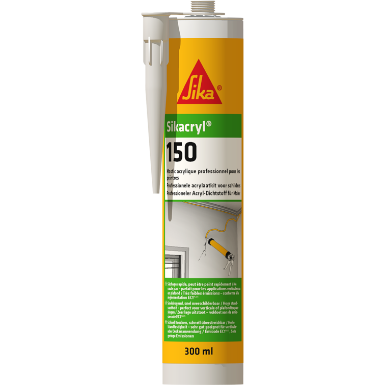 USZCZELNIACZ SIKACRYL 150 300ML BIAŁY