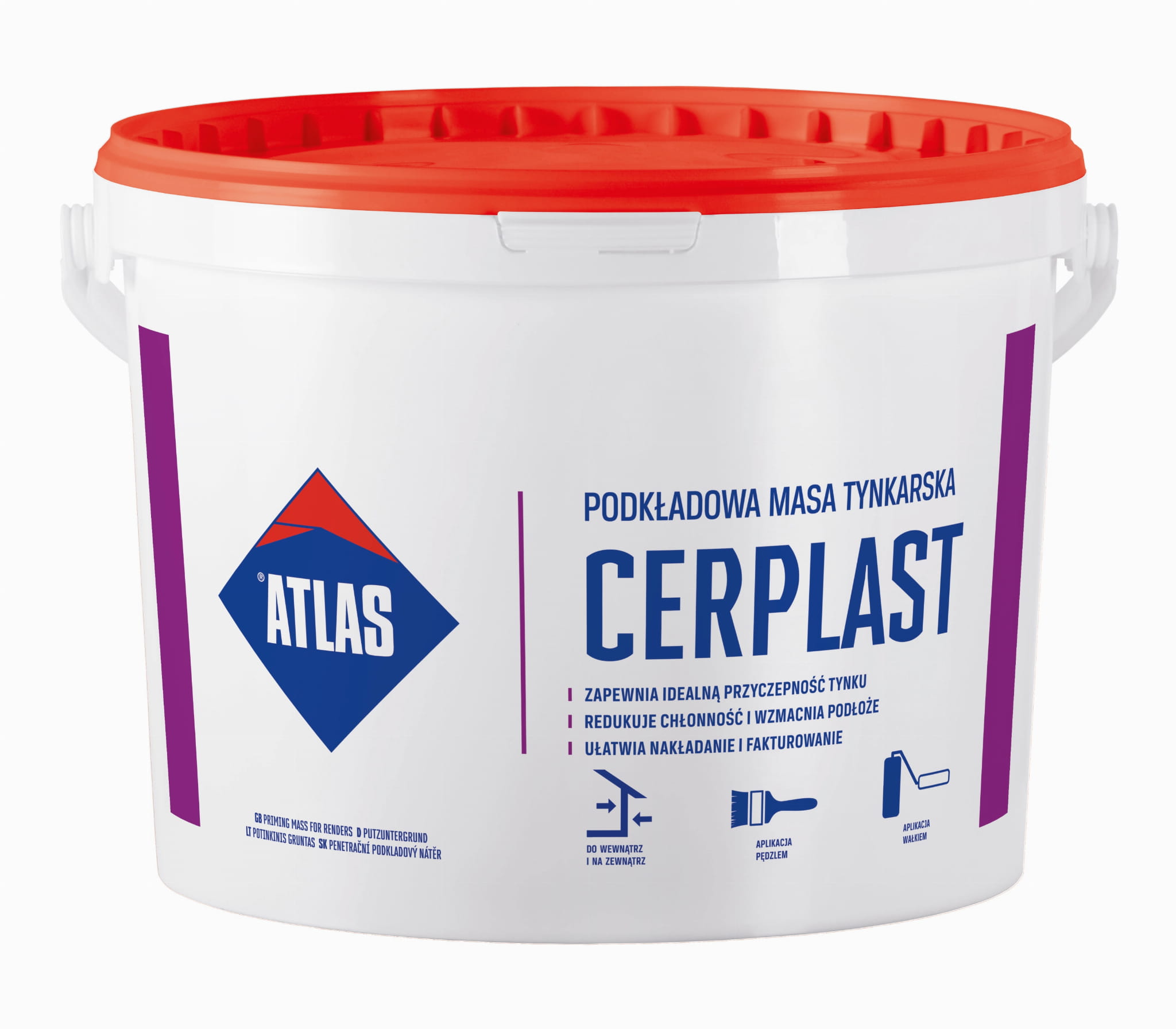 ATLAS CERPLAST 10KG - PODKŁADOWA MASA TYNKARSKA
