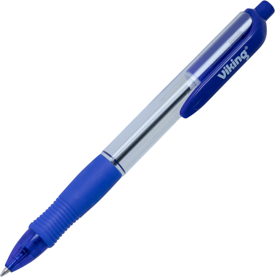 Długopis automatyczny Viking, Comfort RT-M, 1mm, niebieski