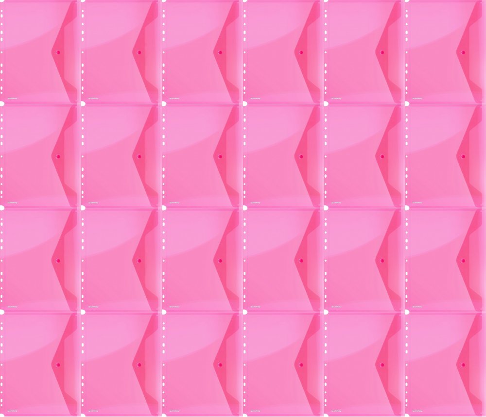 24x Teczka koperta do segregatora A4, Donau, na zatrzask, czerwony