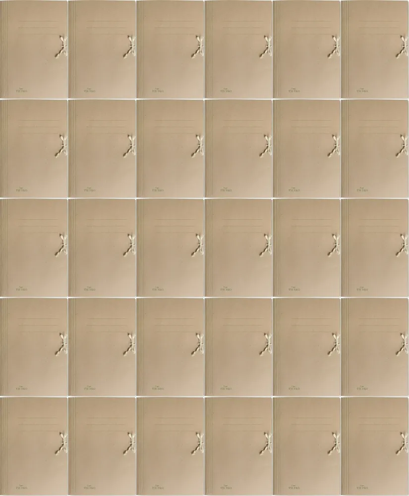 50x Teczka wiązana Bigo EKO, ekologiczna, A4, kartonowa, 300g/m2, 35mm