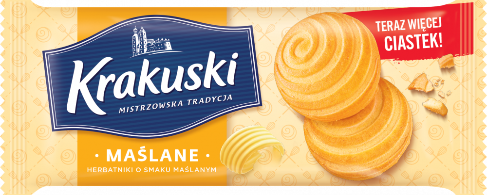 Herbatniki Krakuski, maślany, 200g
