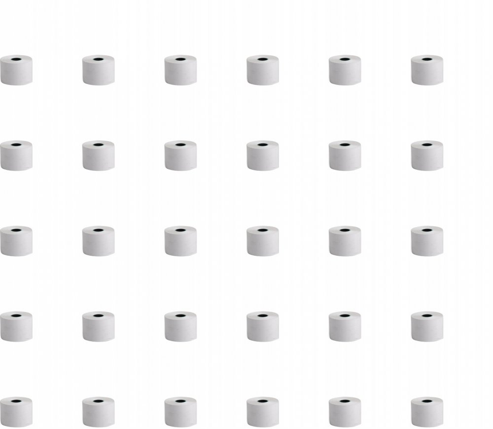 50x Rolka termiczna Drescher Polska Sp. z o.o., 32mm x 30m, 48g/m2, biały