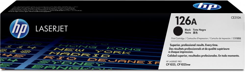 Toner HP 126A (CE310A), 1200 stron, black (czarny)