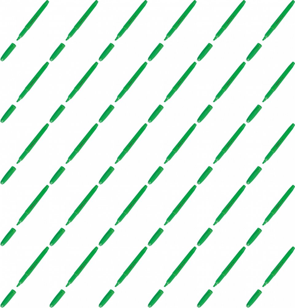 36x Zakreślacz D.Rect, 1226, ścięta, 5mm, zielony