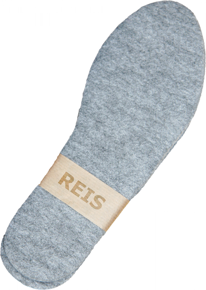 Wkładki do butów Reis BRCZ-WKLFIL S, filcowe, rozmiar 39, szary