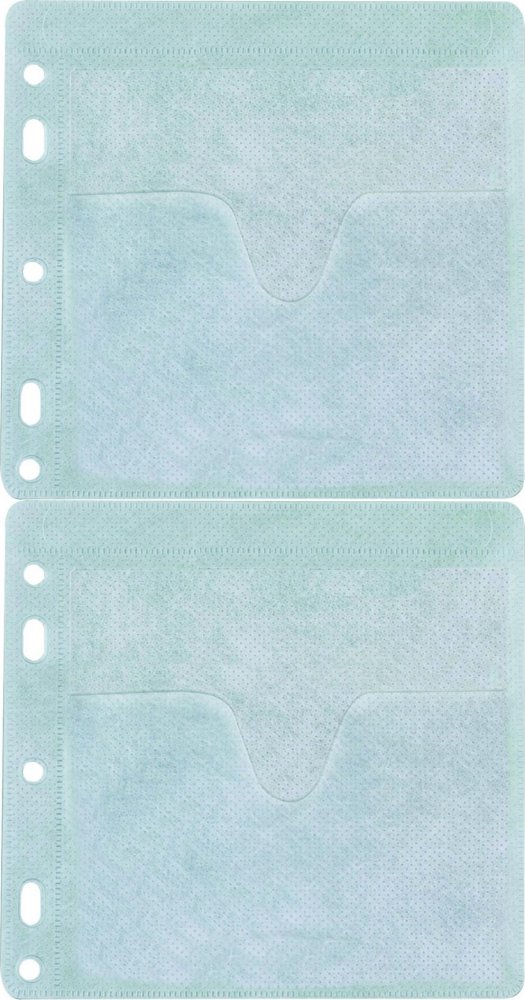 2x Koperta z oknem na CD/DVD Q-Connect, 40 sztuk, biały