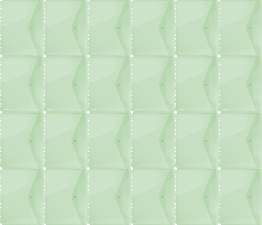 24x Teczka koperta do segregatora A4, Donau, na zatrzask, zielony