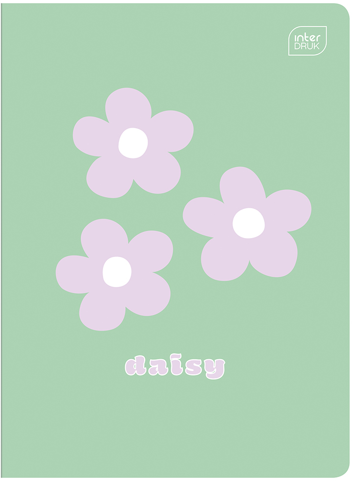 Zeszyt w wąskie kolorowe linie Interdruk, A5, 16 kartek, mix wzorów