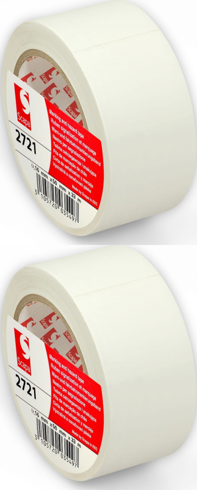 2x Taśma oznaczeniowa Scapa 2721, 50mm x 33m, biały