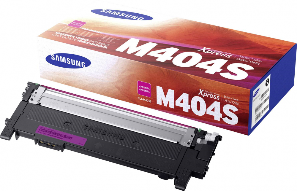 Toner Samsung (CLT-M404S), 1000 stron, magenta (purpurowy)