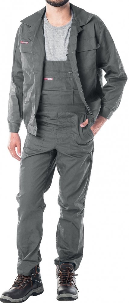 Ubranie robocze Reis Master UM S, rozmiar 188x98-102x112cm, szary