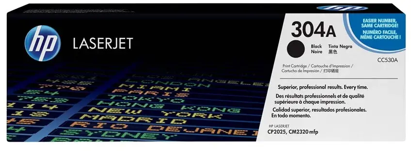 Toner HP 304A (CC530A), 3500 stron, black (czarny)