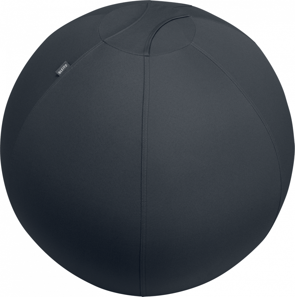 Piłka do siedzenia Leitz Ergo, 75cm, z zabezpieczeniem przed niekontrolowanym toczeniem się, ciemnoszary