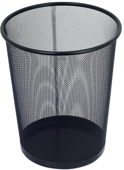 Kosz na śmieci Grand GR-018, metalowy, 19l, czarny