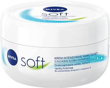 Krem do ciała i rąk Nivea Soft, nawilżający, 200ml