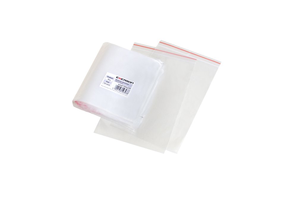 Woreczki strunowe Emerson, 350x450mm, 100 sztuk, bezbarwny