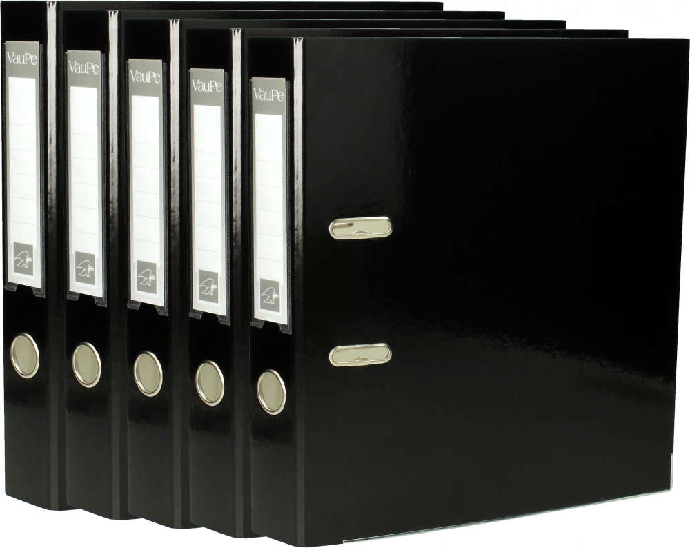 5x Segregator A4 VauPe FCK, 50mm, czarny