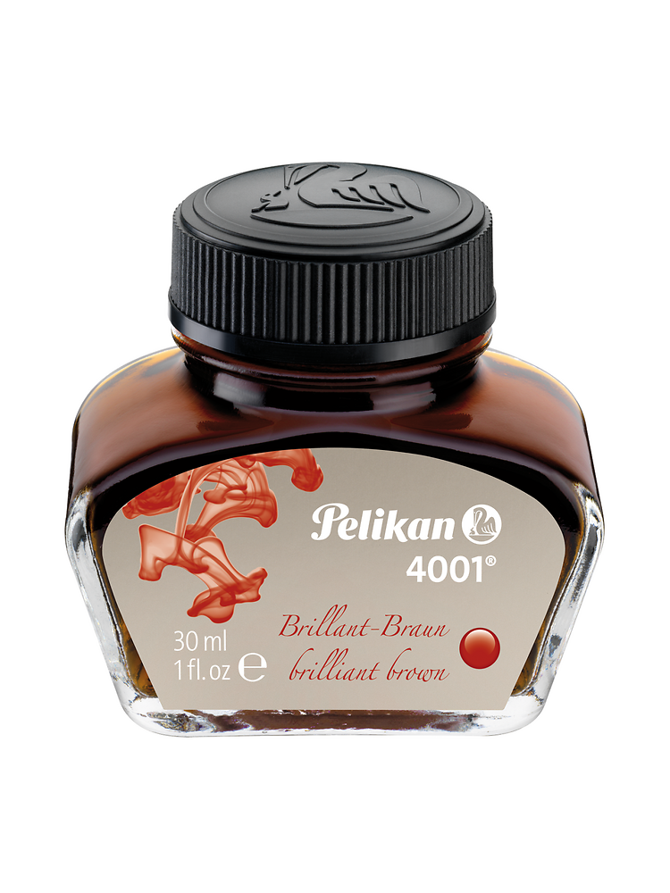Atrament Pelikan, 30ml, brązowy