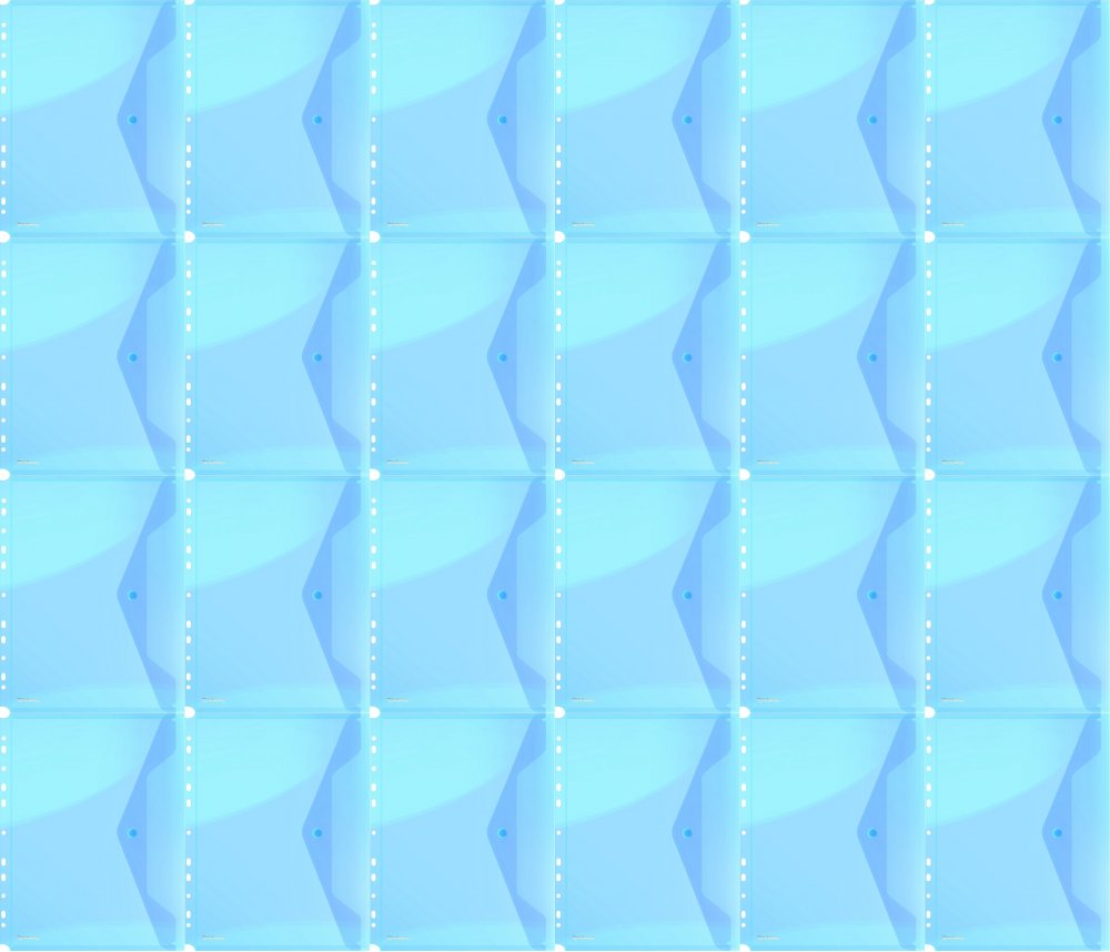 24x Teczka koperta do segregatora A4, Donau, na zatrzask, niebieski