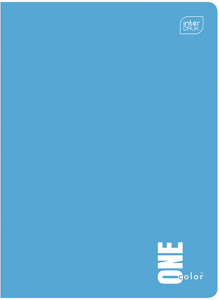 Zeszyt w kratkę Interdruk UV One Color, A5, 32 kartki, mix kolorów