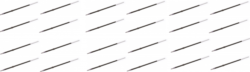 50x Wkład X-21 do długopisu Kamet, zwykły (krótki), 0.8mm, niebieski
