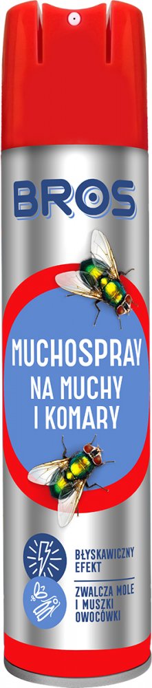 Muchospray na muchy i komary Bros, 250ml
