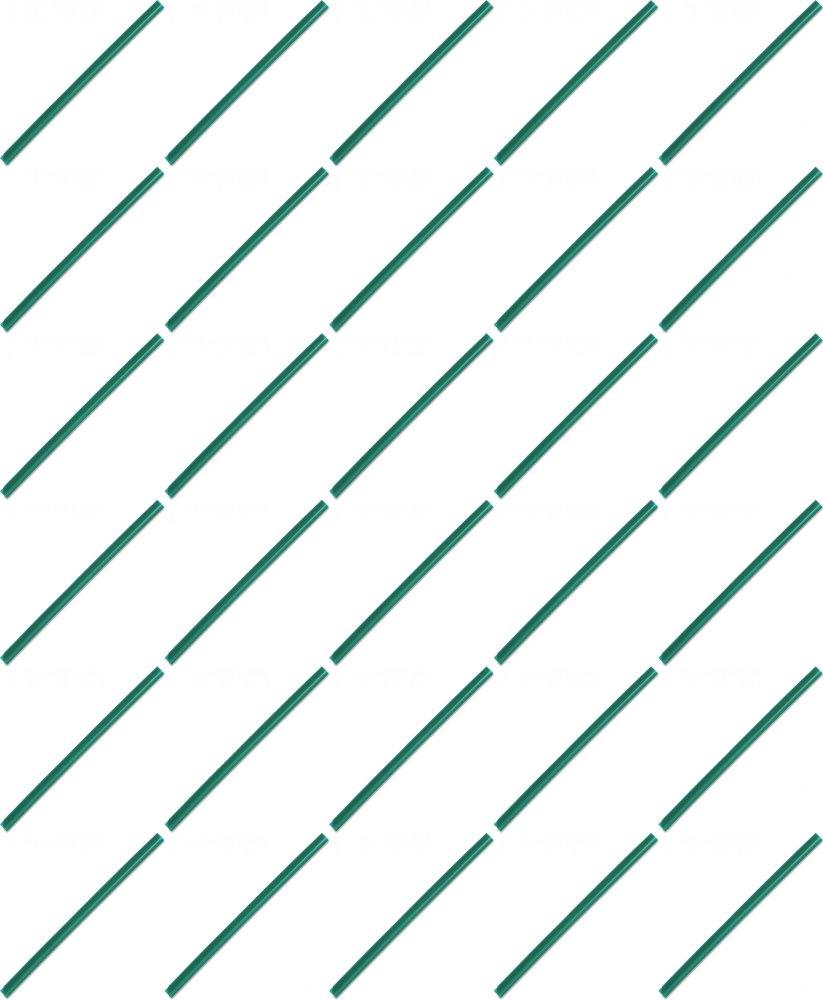 36x Listwa wsuwana Durable, 3mm, do 30 kartek, 1 sztuka zielony