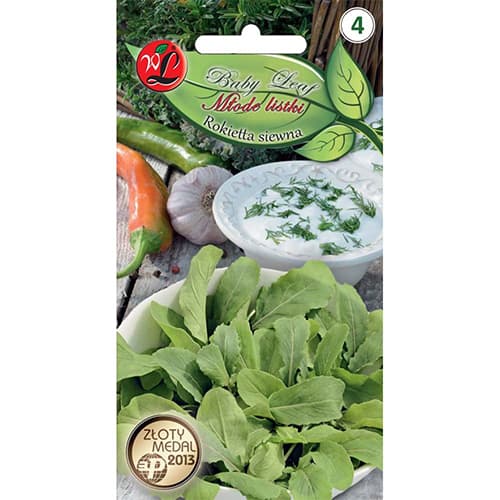 1 pac, Baby Leaf - Rucola Rocket - Semințe: Mod de ambalare: 2 g