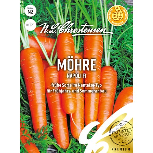 1 pac, Morcovi Napoli F1 - Semințe: Mod de ambalare: 1 pac