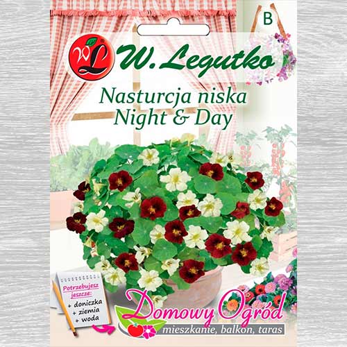 1 pac, Năsturel Night & Day Legutko - Semințe: Mod de ambalare: 5 g