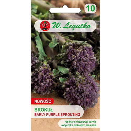 1 pac, Broccoli Early Purple - Semințe: Mod de ambalare: 1 g