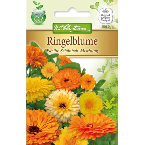 1 pac, Gălbenele Pacific Beauty, mix multicolor - Semințe: Mod de ambalare: 1 pac