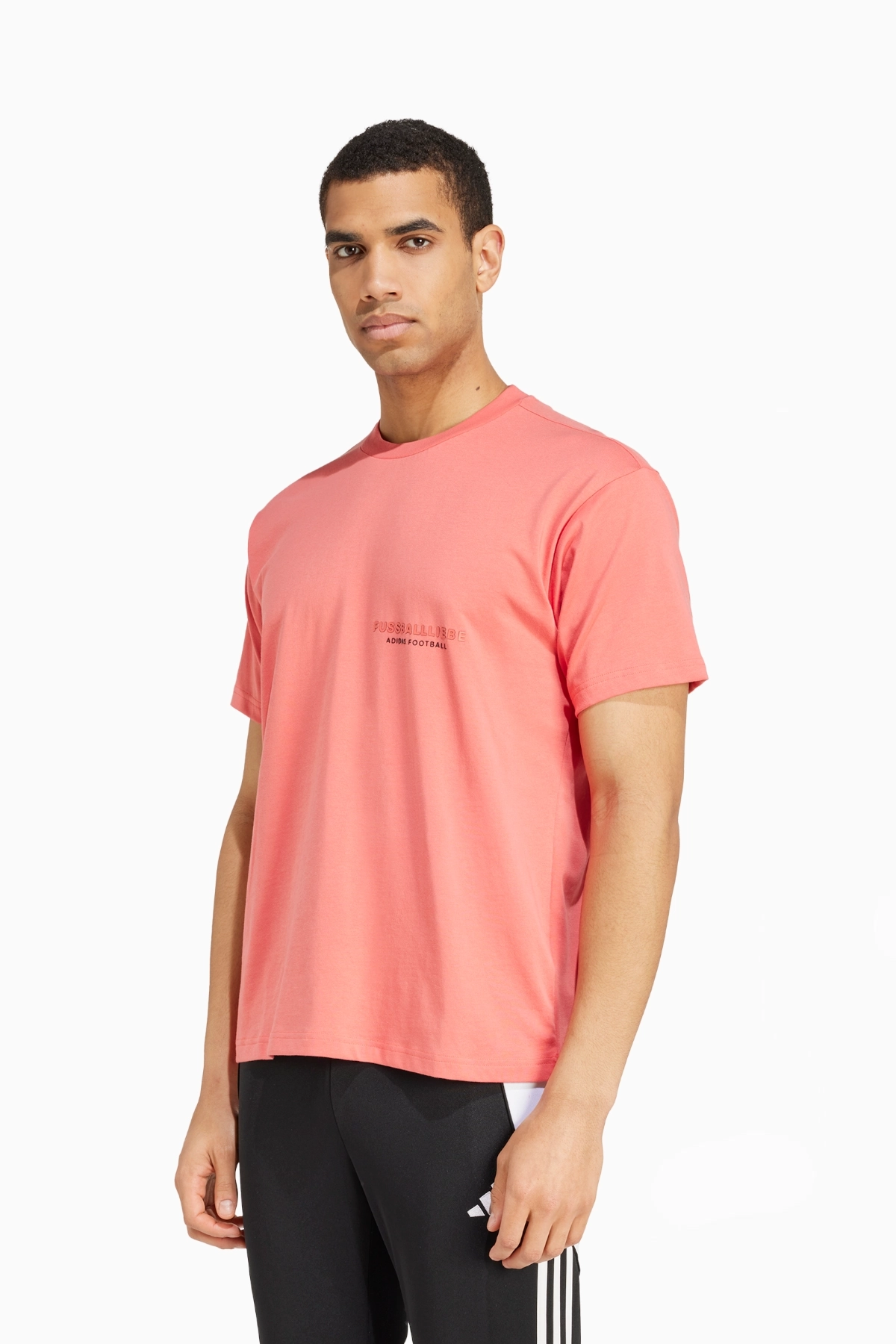 Koszulka adidas Fussballiebe Graphic - Pomarańczowy