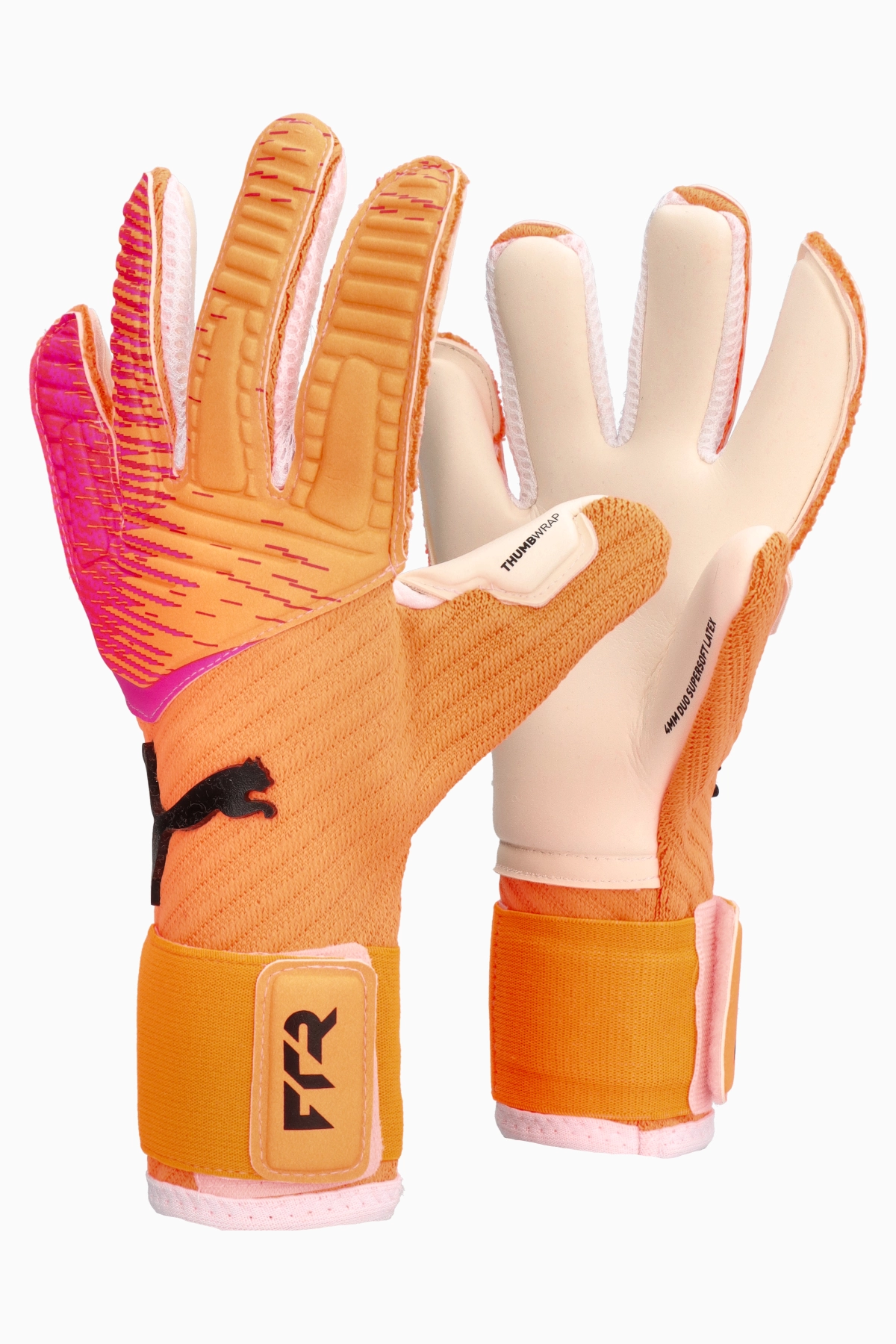 Rękawice Puma Future Pro Hybrid - Pomarańczowy