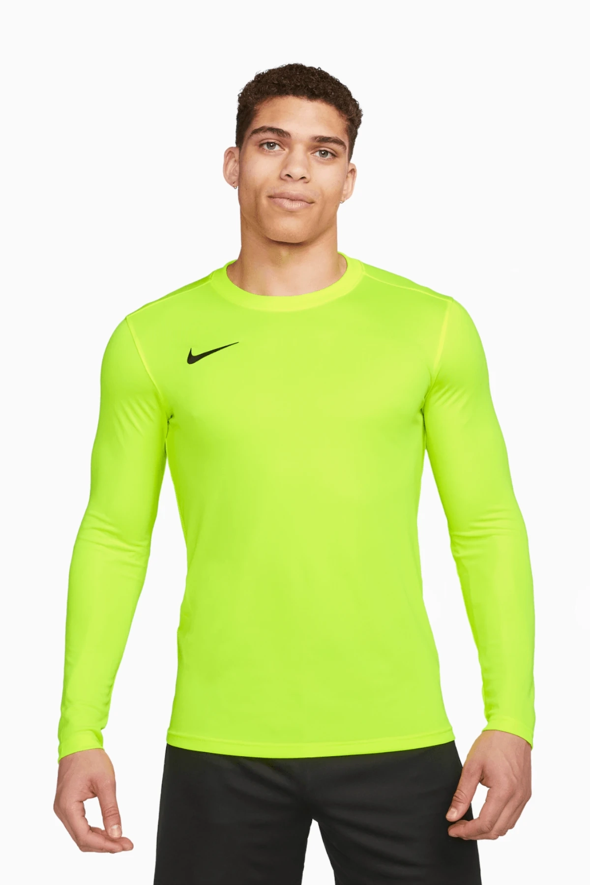 Koszulka z długim rękawem Nike Dry Park VII - Żółty