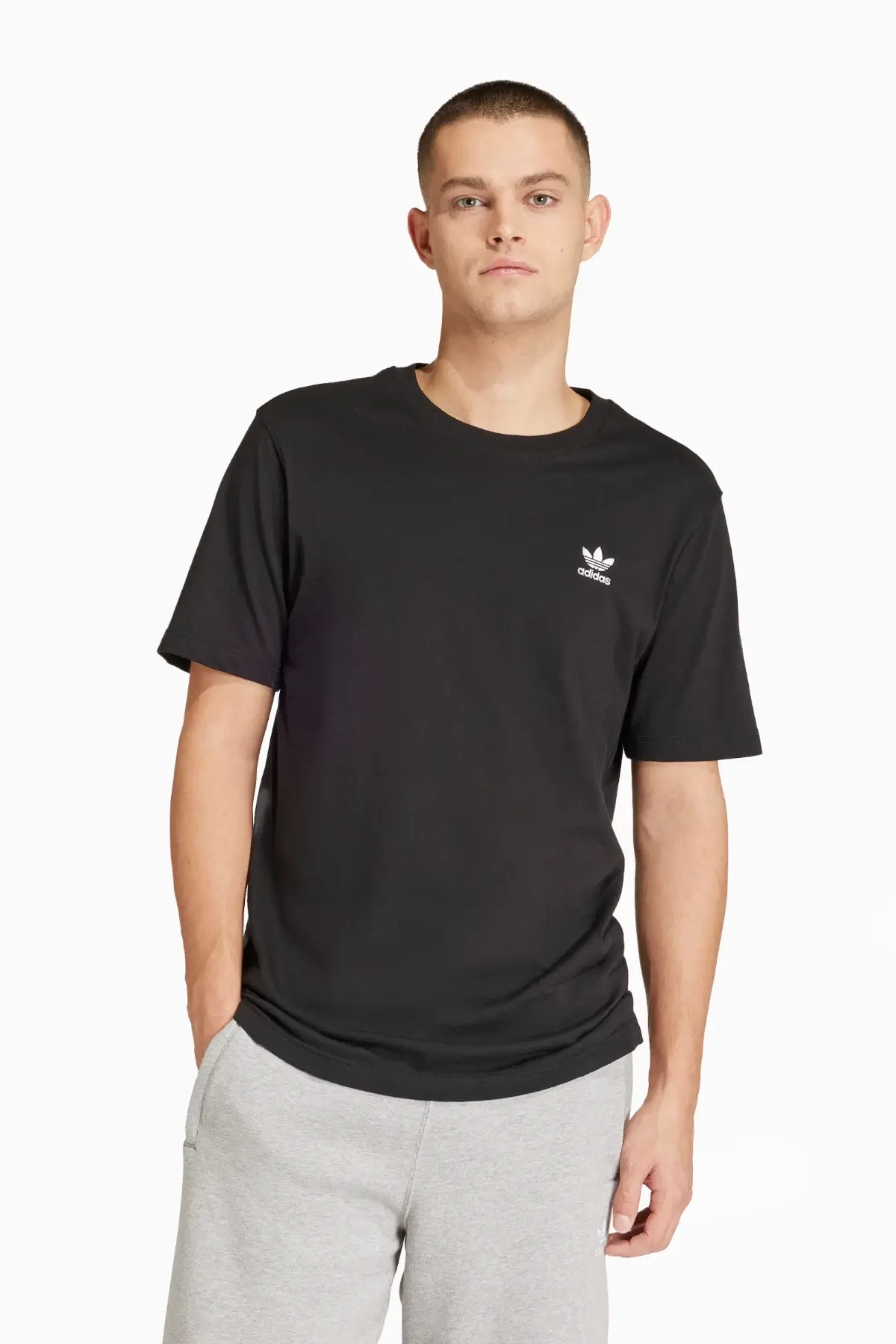 Koszulka adidas Trefoil Essentials - Czarny