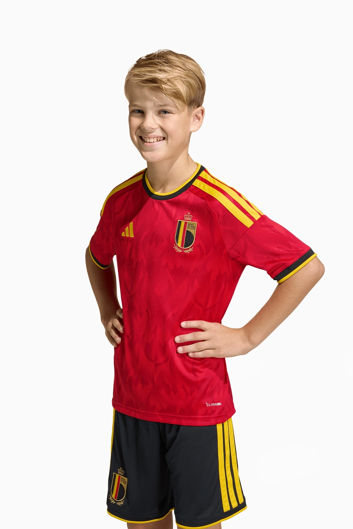 Koszulka Reprezentacji Belgii adidas 2026 Domowa Replica Junior - Czerwony