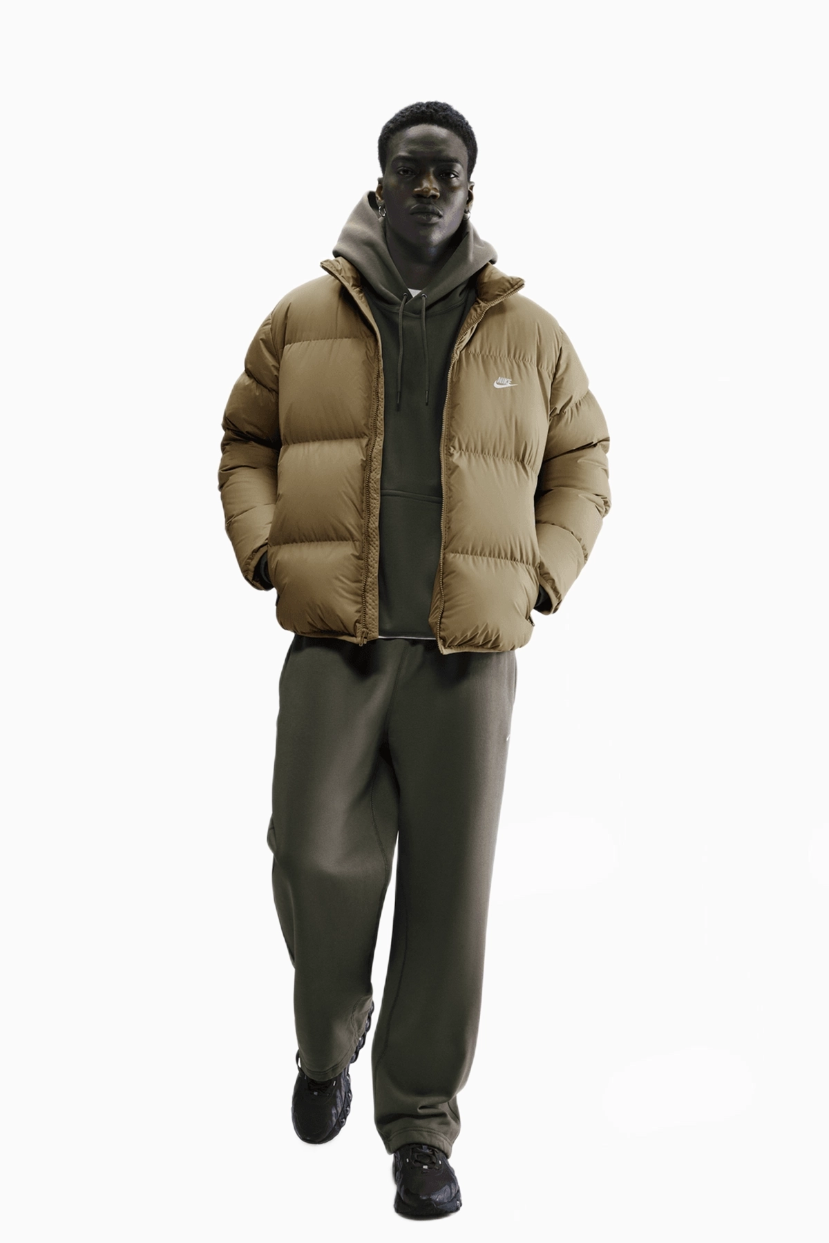 Kurtka Nike Sportswear Club - Brązowy