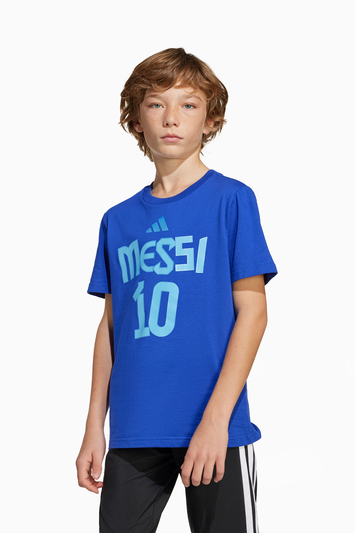 Koszulka adidas Messi Name and Number Graphic Junior - Niebieski